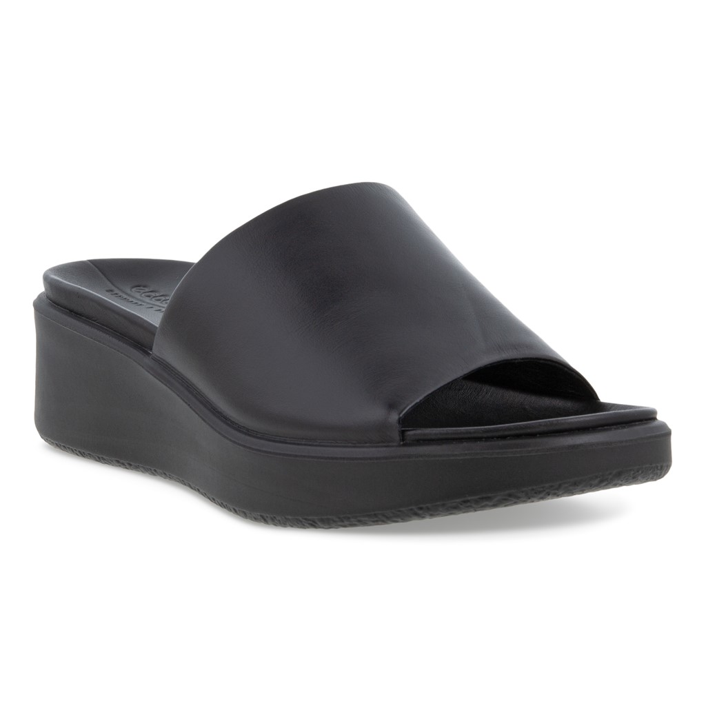 ECCO Flowt Wedge LX W Black Emkay