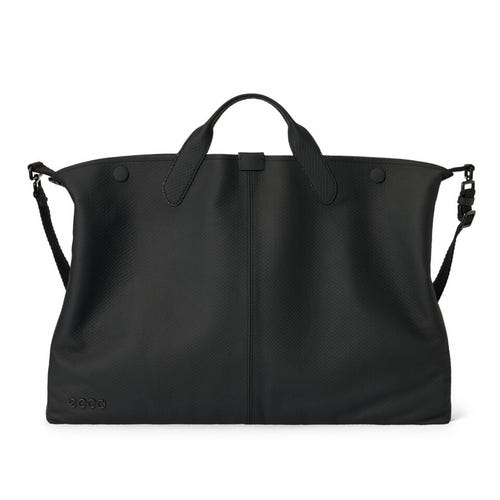 [910796190000] ECCO Tote Soft EW L Ripstop Leather Bag 