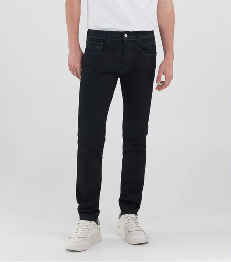 ANBASS SLIM FIT JEANS  BLACK  Hyperflex