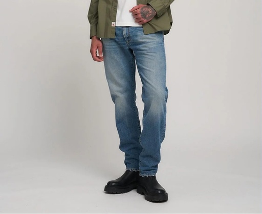 Pantalone 12 OZ DEEP INDIGO COTTON DENIM 