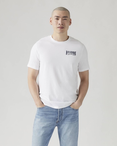  LEVIS GRAPHIC CREWNECK TEE BRIN MUSIC INSPIREWHITE