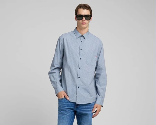 Camicia ALL OVER PRINTED COTTON POPELIN SHIRT