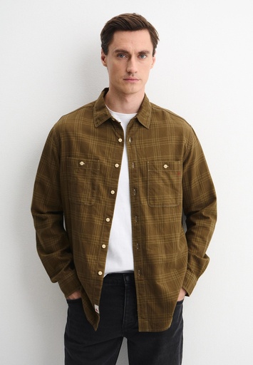 Camicia CHECKED COTTON SHIRT TWILL 