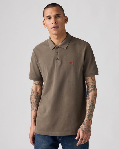 LEVIS HM POLO WHITE + PIQUE 
