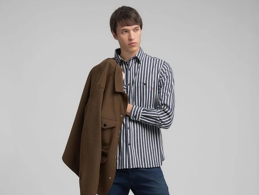 Camicia Y/D STRIPED COTTON OXFORD 010 