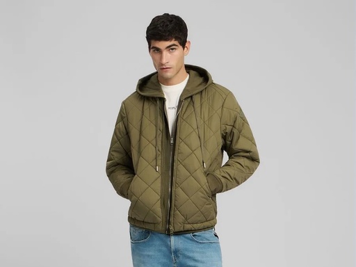 Giubbino POLY/NYLON RIPSTOP QUILTED JACKET