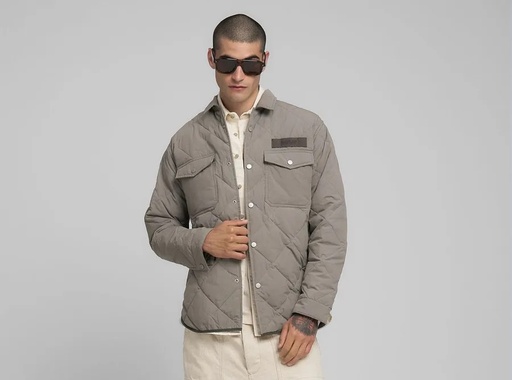 Giubbino COTTON NYLON CRINKLED JACKET