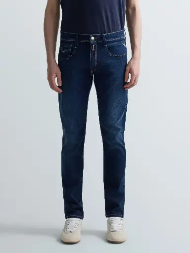 Pantalone 10 OZ DARK INDIGO POWER STRETCH DENIM 007 