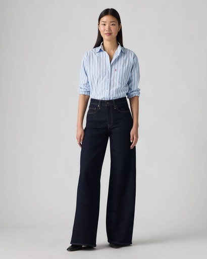 728 HR WIDE LEG RETRO RINSE LB 