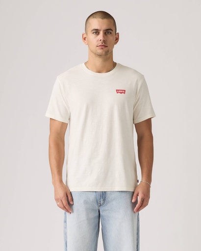 SS RELAXED FIT TEE LS CO LASSO EGRET 