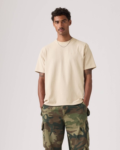 RED TAB VINTAGE TEE GARMENT DYE MULLED 