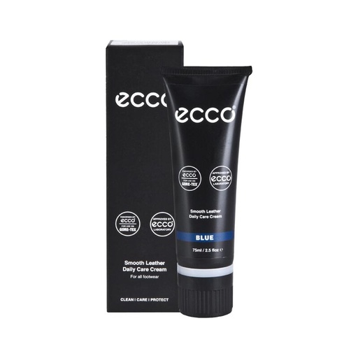 [903330000158] ECCO Smooth Leather Care Cream (Navy)