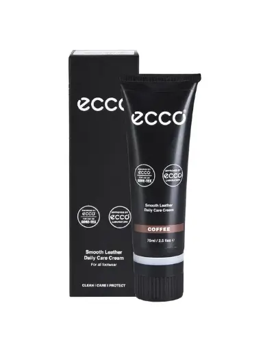[903330000172] ECCO Smooth Leather Care Cream (Coffee)
