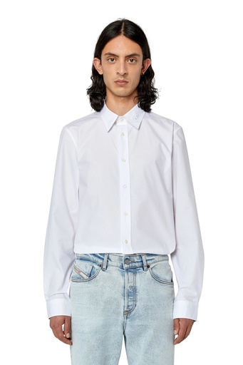 DIESEL OVAL D LOGO S BEN CL A CAMICIA A SHIRT