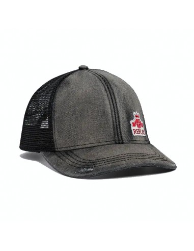 [AM4405000A0013S299] Cappello WASHED DENIM MESH