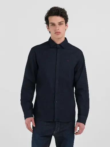 Camicia 6 OZ STRETCH INDIGO DENIM 