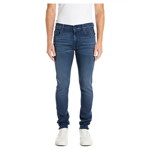 Pantalone 10 OZ SOFT HAND POWER STR.INDIGO DENIM 