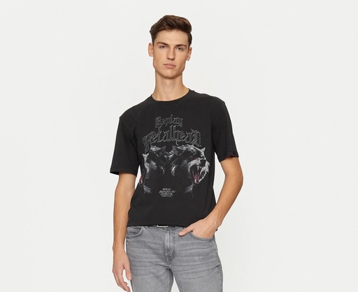 T-Shirt PIECE DYED HEAVY COTTON JERSEY 